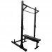 Squat Rack mas Barra 20kg mas Set discos olimpicos